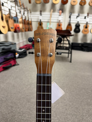 Islander by Kanile'a SC-4 Flamed Acacia Concert Long Neck Ukulele
