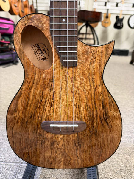KALA Night Owl Mango Revelator Electric Tenor Ukulele w/Case
