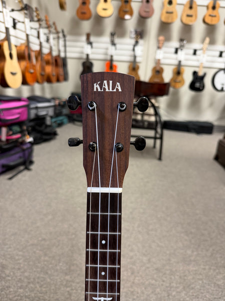 KALA Night Owl Mango Revelator Electric Tenor Ukulele w/Case