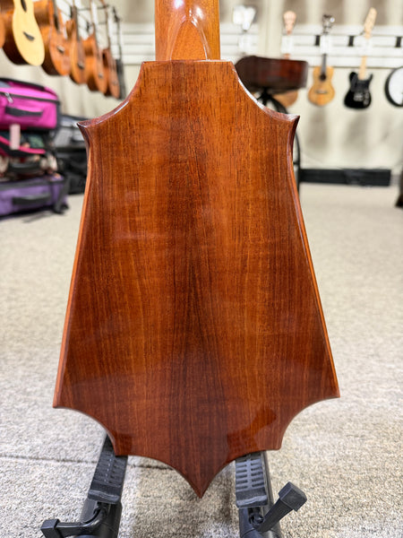 KoAloha Pops Made Custom Solid Koa Sceptre Tenor Ukulele w/Case #1 - Made in Hawaii