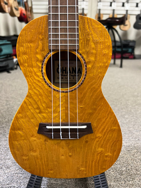 OHANA CK-15W Willow Wood Concert Ukulele - Satin Finish