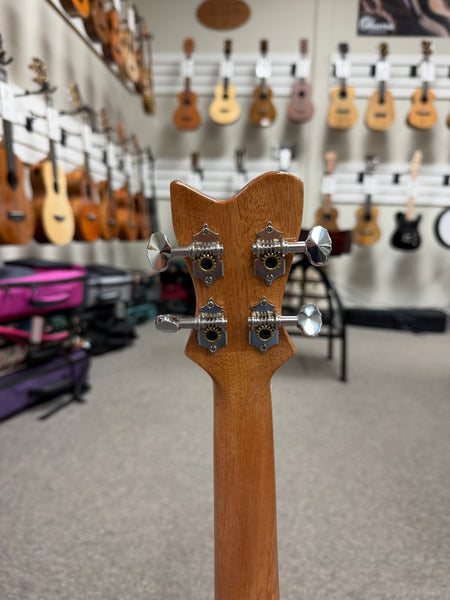 Makaio MSMTP-10 Spalted Mango Pineapple Concert Long Neck Ukulele w/Case