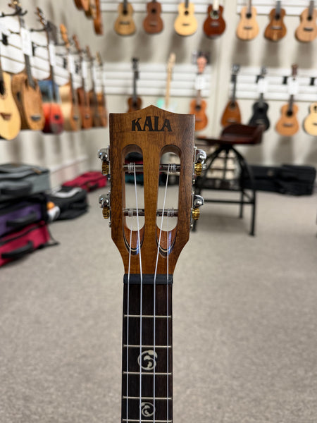 KALA KA-SA-TE-C Solid Acacia Electric Tenor Ukulele w/Cutaway