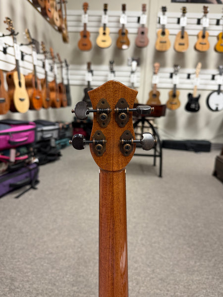 Petros Custom Solid Cedar/Ebony Tenor Ukulele w/Case #201