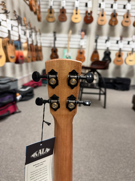KALA Night Owl Acacia Revelator Electric Tenor Ukulele w/Case - B Stock #1