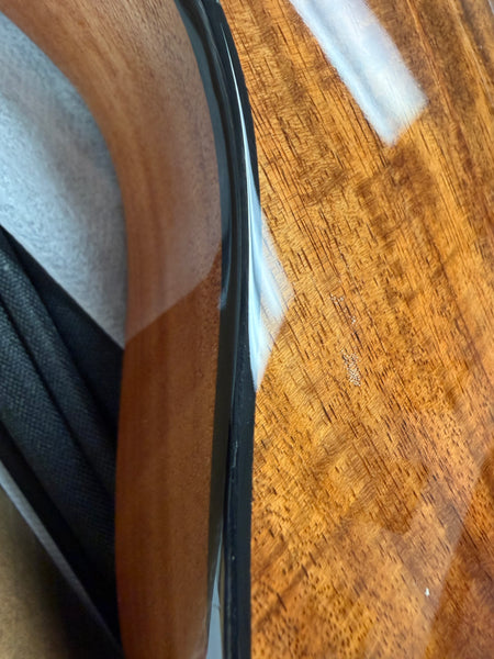 KALA Night Owl Acacia Revelator Electric Tenor Ukulele w/Case - B Stock #2