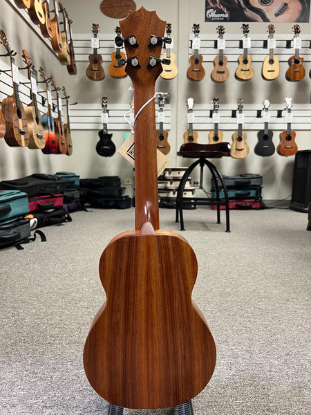 KoAloha KTM-10 Solid Koa Pikake Tenor Ukulele w/Case #1 - Made In Hawaii - Satin Finish