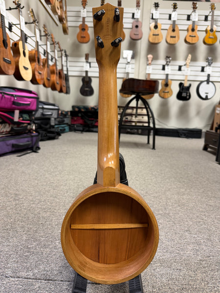 Vintage Lyon and Healy Camp Soprano Banjo Ukulele w/Case - Pre Loved Banjolele