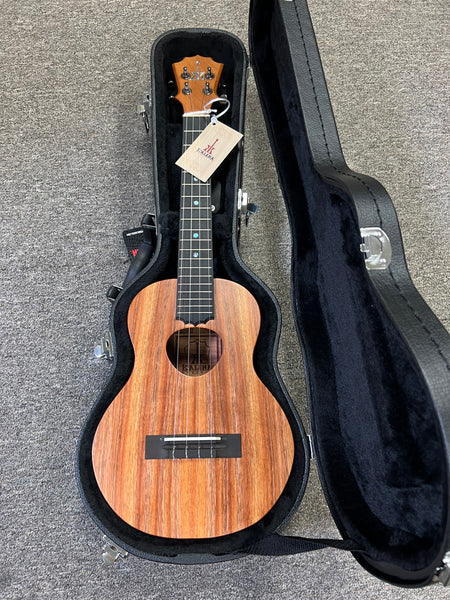 KoAloha KTM-10 Solid Koa Pikake Tenor Ukulele w/Case #1 - Made In Hawaii - Satin Finish