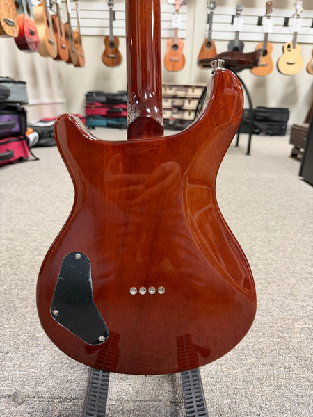 Flight Vanguard Solid Body Electric Ukulele w/Case - Transparent Black TBK