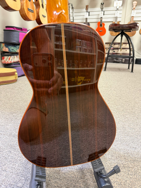 OHANA CK-50G Solid Cedar/Rosewood Concert Ukulele