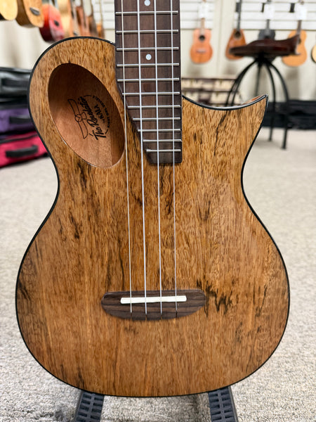 KALA Night Owl Mango Revelator Electric Tenor Ukulele w/Case - B Stock #2