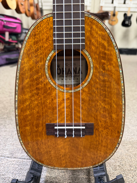 OHANA PKC-220G Solid Mango Pineapple Concert Ukulele