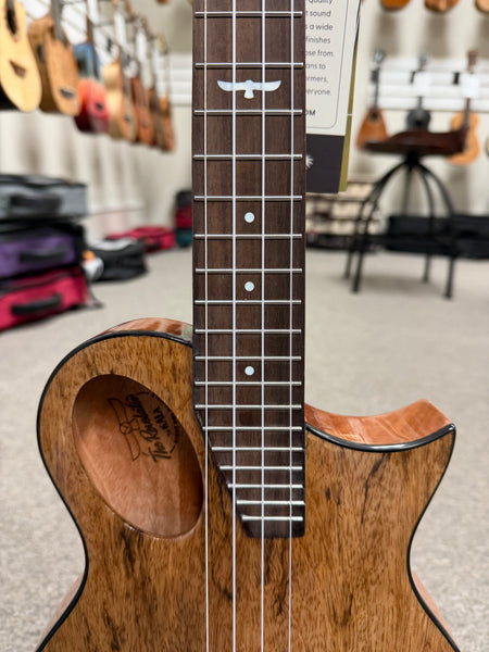 KALA Night Owl Mango Revelator Electric Tenor Ukulele w/Case - B Stock #2