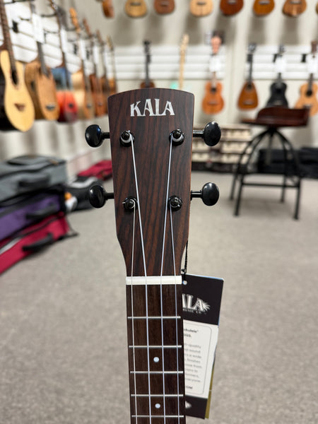 KALA Night Owl Mango Revelator Electric Tenor Ukulele w/Case - B Stock #2