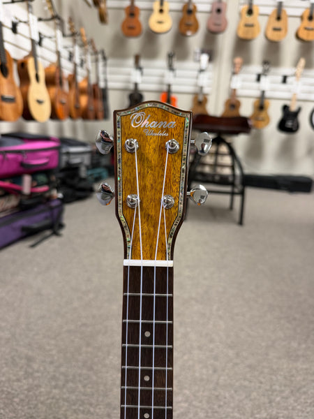 OHANA PKC-220G Solid Mango Pineapple Concert Ukulele