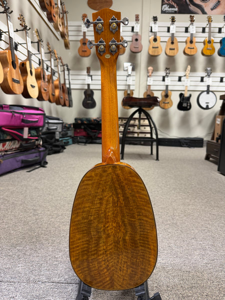 OHANA PKC-220G Solid Mango Pineapple Concert Ukulele
