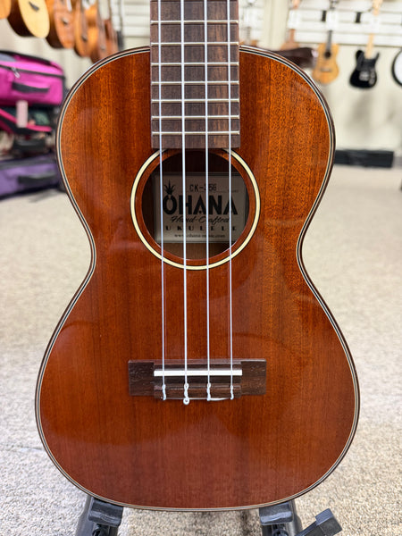 Ohana CK-35G Solid Mahogany Concert Ukulele