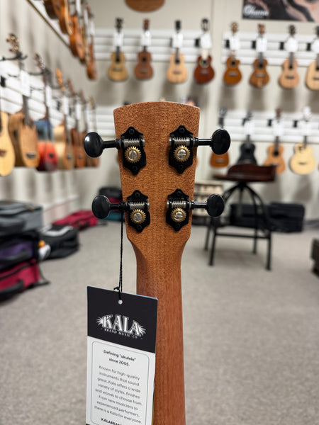 KALA Night Owl Mango Revelator Electric Tenor Ukulele w/Case - B Stock #2