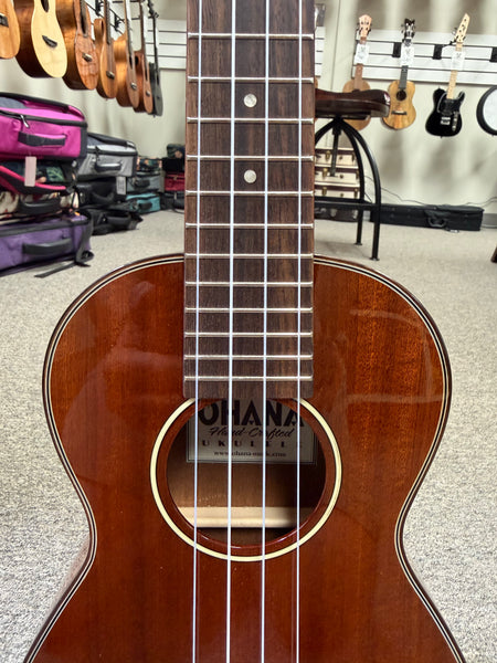 Ohana CK-35G Solid Mahogany Concert Ukulele