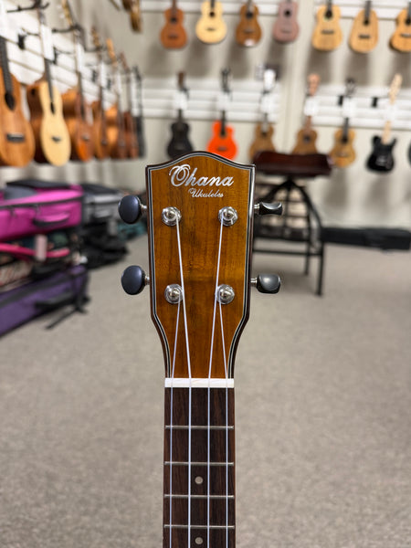 Ohana CK-35G Solid Mahogany Concert Ukulele
