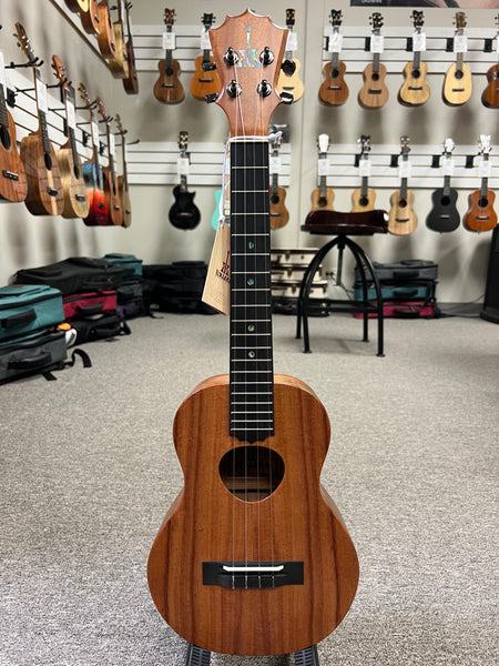 KoAloha KTM-10 Solid Koa Pikake Tenor Ukulele w/Case #2 - Made In Hawaii - Satin Finish