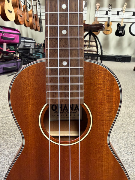 Ohana CK-35L Solid Mahogany Concert Long Neck Ukulele - Satin Finish