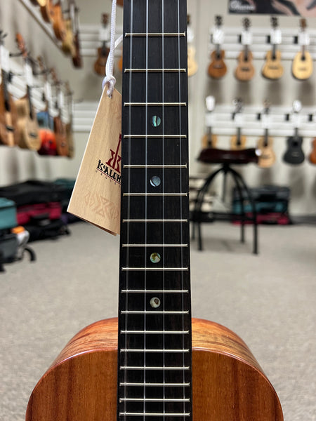 KoAloha KTM-10 Solid Koa Pikake Tenor Ukulele w/Case #2 - Made In Hawaii - Satin Finish