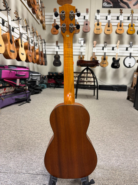 Ohana CK-35L Solid Mahogany Concert Long Neck Ukulele - Satin Finish