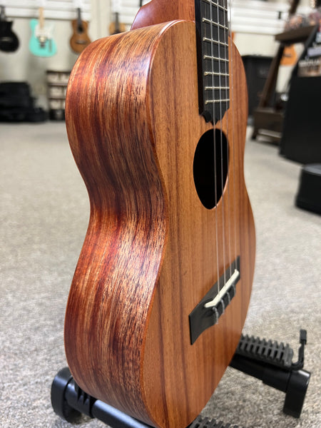 KoAloha KTM-10 Solid Koa Pikake Tenor Ukulele w/Case #2 - Made In Hawaii - Satin Finish