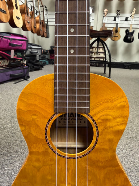 OHANA CK-15W Willow Wood Concert Ukulele - Satin Finish