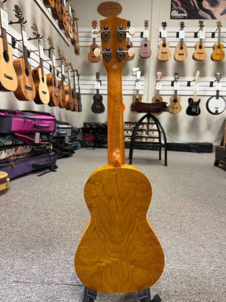 OHANA CK-15W Willow Wood Concert Ukulele - Satin Finish