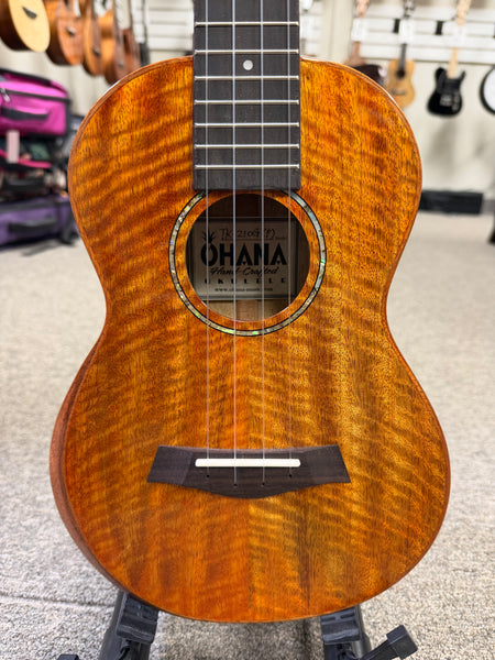 OHANA TK-210G Solid Mango Tenor Ukulele w/Armrest - Prototype