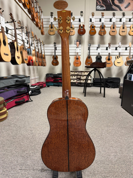 KALA KA-20th KOA-B Solid Koa/Mahogany Baritone Ukulele w/Case - B-Stock - 20th Anniversary Limited Edition