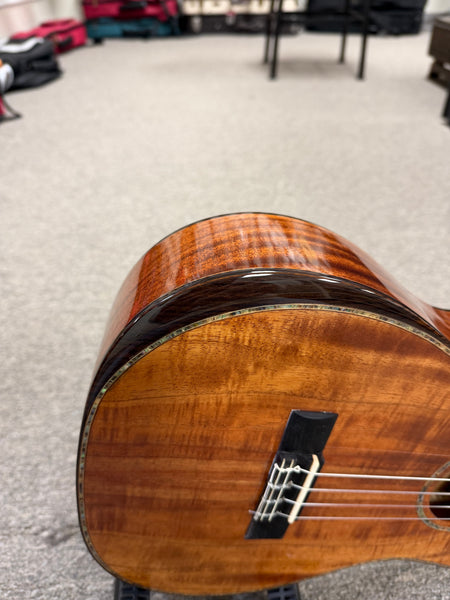 KALA KA-20th KOA-B Solid Koa/Mahogany Baritone Ukulele w/Case - B-Stock - 20th Anniversary Limited Edition