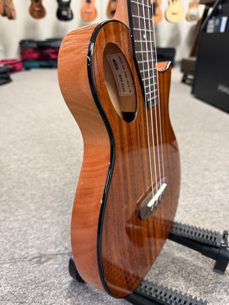 KALA Night Owl Acacia Revelator Electric Tenor Ukulele w/Case - B Stock #3