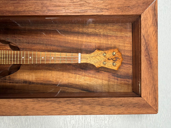 Pops KoAloha Masterpiece Mini Sceptre Ukulele w/Display Case - UkeSA