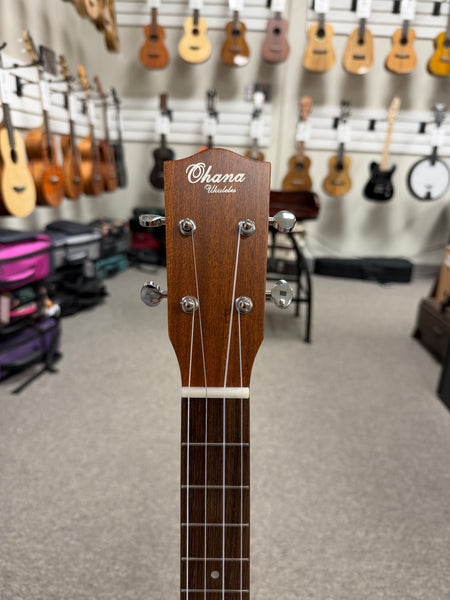 Ohana BK-20 Mahogany Baritone Ukulele - Solid Top