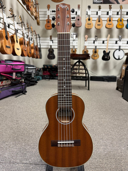 OHANA TKGL-20 Solid Top Mahogany Guitalele - Guitarlele