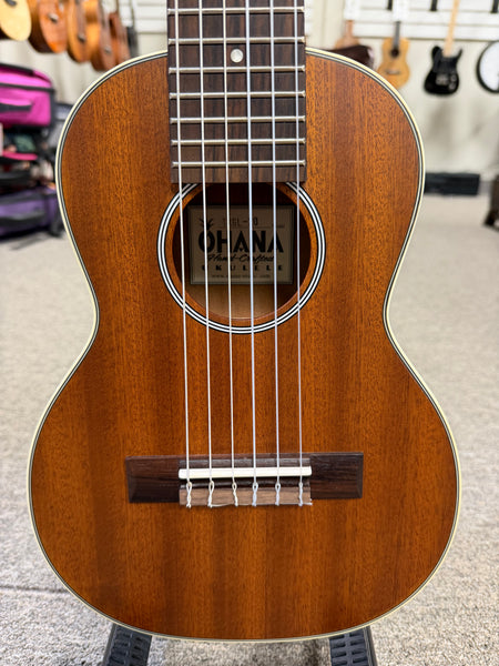 OHANA TKGL-20 Solid Top Mahogany Guitalele - Guitarlele