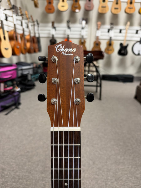 OHANA TKGL-20 Solid Top Mahogany Guitalele - Guitarlele