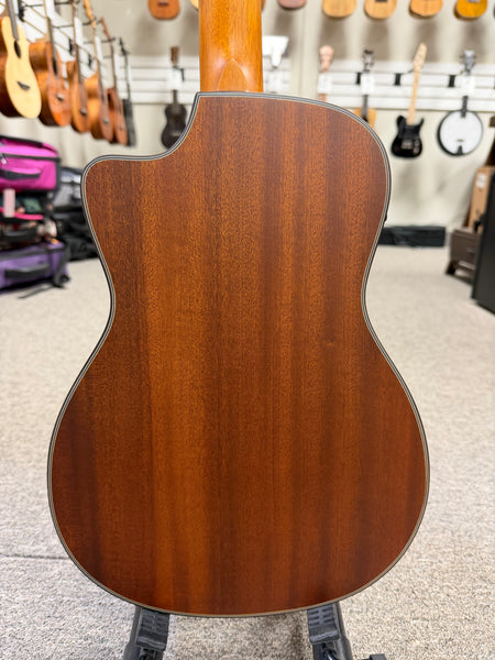 Ohana BK-35CE Solid Mahogany Electric Baritone Ukulele - Cutaway/Electric