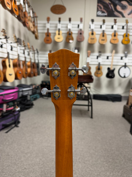 Ohana BK-35CE Solid Mahogany Electric Baritone Ukulele - Cutaway/Electric