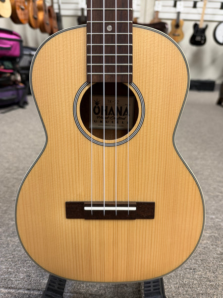 Ohana TK-22 Solid Spruce/Mahogany Tenor Ukulele