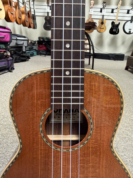 Ohana TK-42 Solid Sinker Redwood/Rosewood Tenor Ukulele - Limited Edition