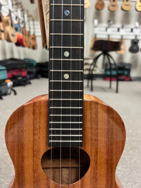 KoAloha KTM-00 Solid Koa Tenor Ukulele w/Case #4 - Made In Hawaii