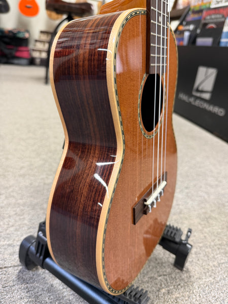 Ohana TK-42 Solid Sinker Redwood/Rosewood Tenor Ukulele - Limited Edition