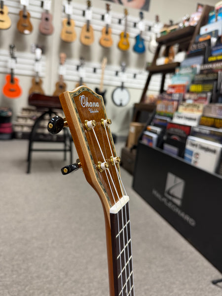 Ohana TK-42 Solid Sinker Redwood/Rosewood Tenor Ukulele - Limited Edition