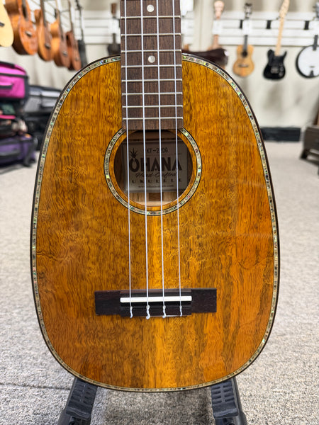 OHANA PKT-220G Solid Mango Pineapple Tenor Ukulele