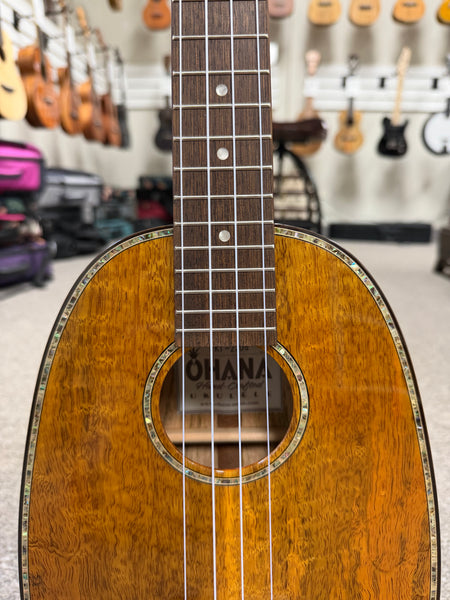 OHANA PKT-220G Solid Mango Pineapple Tenor Ukulele